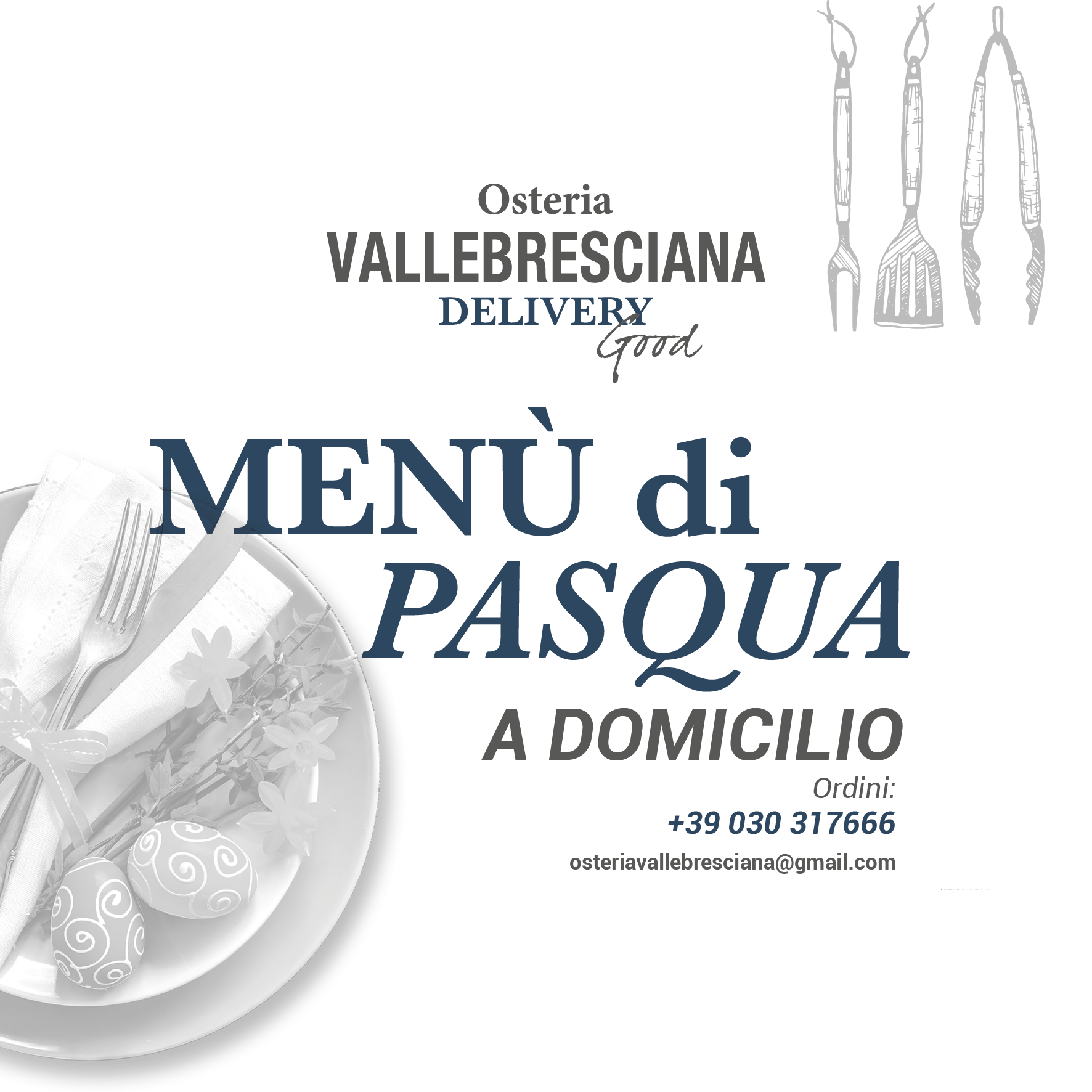 Menu Di Pasqua Esaurito Osteria Valle Bresciana